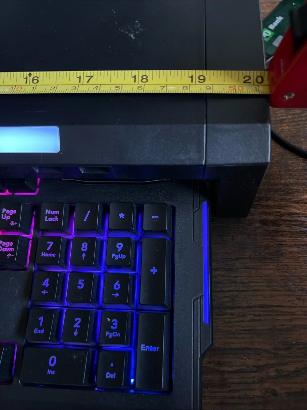 Black Backlit Gaming Keyboard
